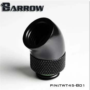 Barrow 4 Farver 45 90 Graders Roterbar Adapter (M-F) 360 Roterende fælles Vand Køling rør Vinklet Montering 0