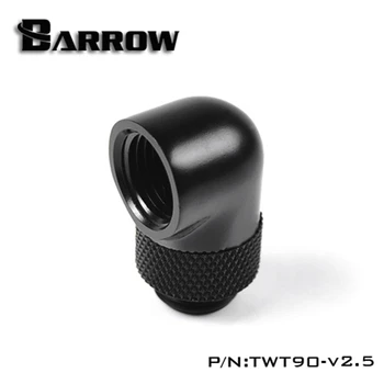 Barrow 4 Farver 45 90 Graders Roterbar Adapter (M-F) 360 Roterende fælles Vand Køling rør Vinklet Montering 3