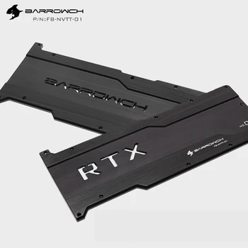Barrow Aluminium legering Bagplade til brug for NVIDIA RTX 2080Ti Grundlæggerne Udgave Blok/ 5mm Tykkelse 3