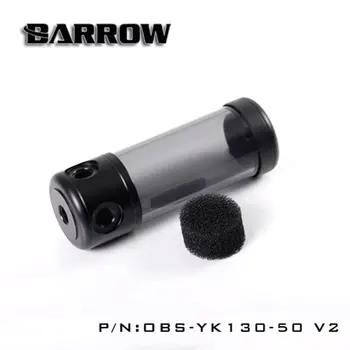 Barrow OBS-YKW-50V2 50mm Diameter Akryl Cylindriske Tanke Gennemsigtig Mur 130/180/230/280mm Længde WaterCooling Reservoirer 5