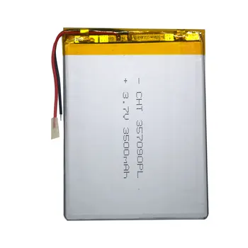 Batteri Pack 2 Wire 3,7 v 3500mah 7 Tommer Tablet Universal Lithium Polymer Batteri til Archos Arnova 7b G2 +Værktøj Skruetrækker 44227