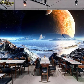 Beibehang Brugerdefinerede foto tapet vægmaleri 3D fantasy fantasy univers galaxy stjernehimmel vægmaleri baggrund væggen papel de parede 1