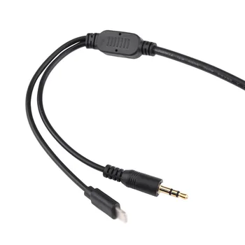 Bil AMI MDI MMI 3,5 mm MP3 Aux Adapter Kabel Til iPod iPhone 5 6 For Audi A3, A8 Q5 A6L S5 A5 A4L Q7 Lavet af Kobber Kerne 1