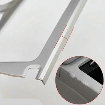 Bil Centrale Konsol vand kopholder Panel Frame Cover til Mercedes Benz W204 (2007-2013) w212 (2010-2012) accesorios para coch 3