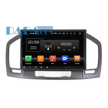 Bil Ingen DVD-Afspiller, GPS-navigation hovedenheden For Opel Vauxhall Holden Insignier 2008-2013 CD-multimedie 2 din radio Android 8.0 0