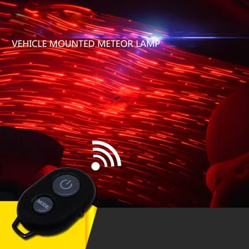 Bil LED Atmosfære Meteor Lys Indretning USB Himlen en Stjerneklar Loft projektion Lampe 2