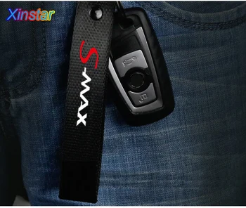 Bil-tasten ring mærkat bil nøgle kæde for ford Smax S-max, Bil Tilbehør 1