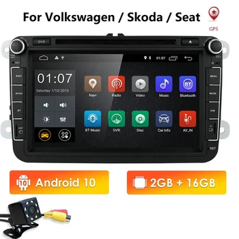 Bilen Multimedia-afspiller 2Din Bil DVD Til VW/Volkswagen/Golf/Polo/Tiguan/Passat/SEAT/leon/Skoda/Octavia-Radio, GPS Android 6959