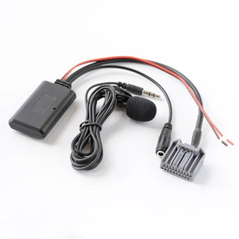 Biurlink 150CM Bluetooth-5.0 Aux Kabel Mikrofon Mic-Adapter Til Honda Civic CRV Overenskomst Trådløse Bluetooth Music AUX Input 4