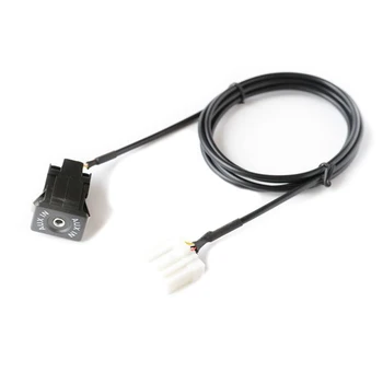 Biurlink Bil Audio Enhed Aux Aux-i Switch Panel Sæt Kabel-AUX-IN-Ledninger Adapter Til Mazda 2 3 5 6 2