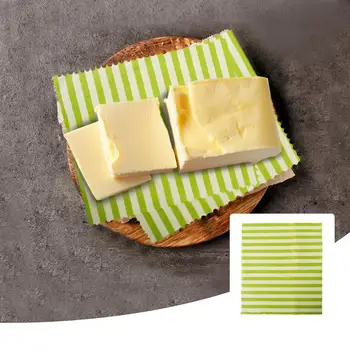 Bivoks Fødevarer Indpakning Genanvendelige Opbevaring Wrap Bæredygtig Økologisk Sandwich & Ost Mad Indpakning Papir 1
