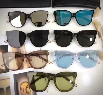 Blid FLATBA damer Designer solbriller Multicolor Spejl I den Karminrøde sol briller Vintage Kvindelige oculos solbriller til kvinder 4