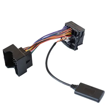 Bluetooth Audio AUX Kabel-Big Plug Adapter 12-pin Til BMW E60 E63, E64 E61 E62 CD 3