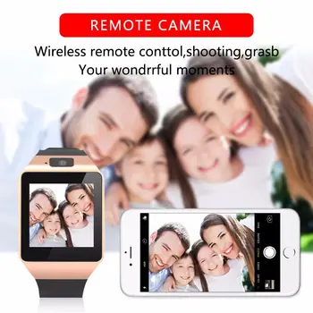 Bluetooth Smart Ur mænd android-telefon bluetooth-Ur Vandtæt Kamera Sim-Kort Smartwatch Ringe Armbånd Ur DZ09 0