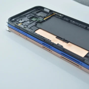 Boliger Back Cover Til Samsung J4 Core-J410 J410F Ny, Original Telefon Chassis Ramme Midten Med Bagsiden Batteriet Dør Låget Sag 0