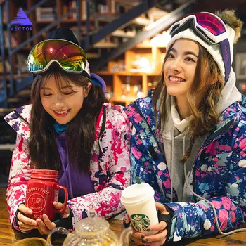 Brand Ski Suit Kvinder Mountain Ski, Der Passer Til Kvinder Vandtæt Termisk Snowboard Jakke + Skibukser, Åndbar Vinter Sne 4