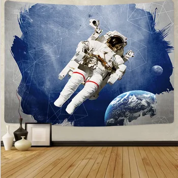 Butterfly gobelin trippy tapiz de forhold tela væggen hængende dekoration væggen stof astronaut-væg tæppe 1