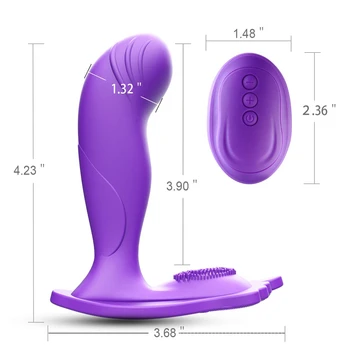 Butterfly Vibrator G Spot Vibrator Klitoris Stimulator Kraftfuld Vibrator Klitoris sexlegetøj til Kvinde Vibrator Prostata Massager. 1