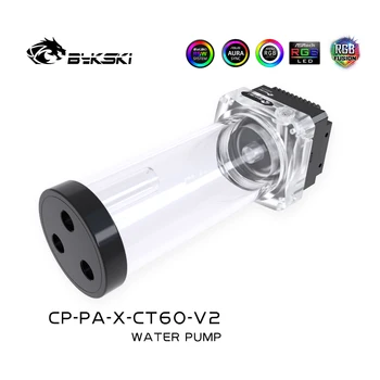 Bykski CP-PA-X-CT60 / CP-PA-X , Pumpe-reservoir Kombination , 10W Pumpe Med Belysning Max Flow 300L/H Max Hoved 3M 2