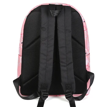 Bærbar computer skoletaske til Teenage-Piger Flamingo Udskrivning Rygsæk Kvinder Mode Pink Bagpack Rejse Rygsæk Mochila Feminina Mujer 5