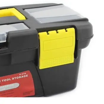 Bærbare Hardware Opbevaringsboks Repair Tool Box Tilfælde Multi-Funktion Hjem-Værktøjskassen 10706