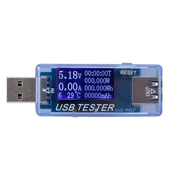 Bærbare Mini-0-150W Magt 0-99999 mAh Kapacitet 0-999.999 Wh Elektrisk Energi Digital Display USB-Multifunktions-Tester 1