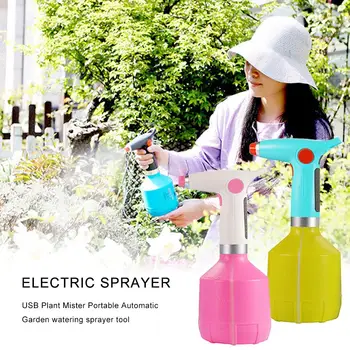 Bærbare Vand Dåser Have USB-Genopladelige Spray Flaske Vanding Værktøj Til Blomst Plante Elektrisk Brusebad Vanding 5