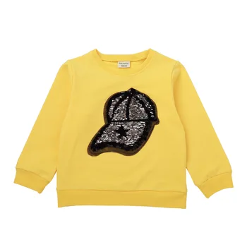 Børnetøj og Baby Drenge Piger Afslappet Sport Sweatshirt til Børn med Lang ærmet T-Shirt Med Hat Print Afslappet Top 3
