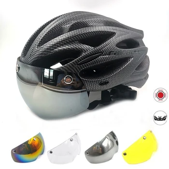 Cairbull Ultralet Cykel HelmetRoad Mtb Mountainbike Led Med Aftageligt Visir Beskyttelsesbriller Til Cykel-Hjelm Casco Accesorios 1