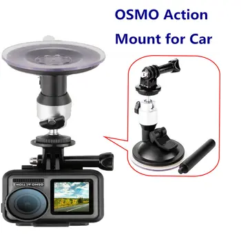 Car Glass Sucker Adapter Suction Cup Mount Holder Fix bordholder Bil-Beslag Sports Kamera Mount For DJI Osmo Handling Gopro 32558