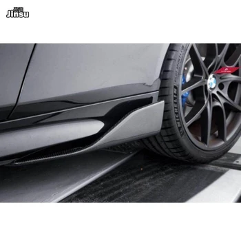 Carbon Fiber sideskørter For Benz C-klasse c250 W204 W205 C205 c63 AMG E-klasse E350 coupe W212 W207 W213 W238 side wing spoiler 0