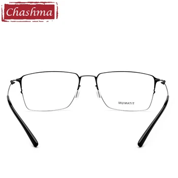 Chashma Mærke Mænd Large Frame Stor Cirkel Briller Lette Vægt Mandlige Kvalitet Recept Billeder 3