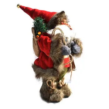 Christmas Santa Dukke Stor Størrelse Santa Claus Legetøj Jul Bløde Dukke Julepynt Gave til Kids Xmas Tree Ornament 1