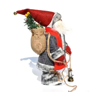 Christmas Santa Dukke Stor Størrelse Santa Claus Legetøj Jul Bløde Dukke Julepynt Gave til Kids Xmas Tree Ornament 5