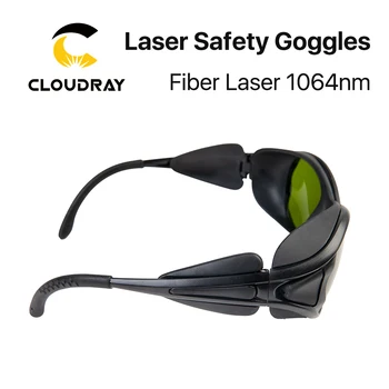 Cloudray 1064nm Laser sikkerhedsbriller 850-1300nm OD4+ CE-Beskyttelsesbriller Til Fiber Laser Stil Et 3