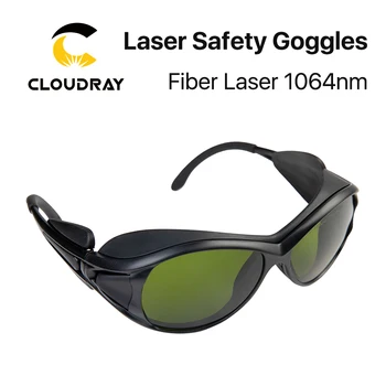 Cloudray 1064nm Laser sikkerhedsbriller 850-1300nm OD4+ CE-Beskyttelsesbriller Til Fiber Laser Stil Et 4