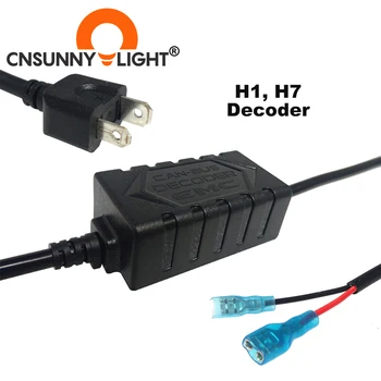 CNSUNNYLIGHT H4 H13 H7 H8 H11 HB3 9005 HB4 9006 LED-Dekoder Canbus Modstand Udnytte Adapter Til Forlygte Pærer Lys Fejl Gratis