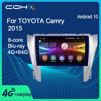 COHO Til TOYOTA Camry Gps Coche Navigation Bil Radio Stereo Receiver Android 10.0 8-Core 6+128G 1
