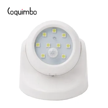 Coquimbo 9 Lysdioder 360 Graders Nat Lys Auto IR Infrarød Detektor Baby Nat Lampe Med bevægelsessensor, Smart Lys Til Gangen 7279