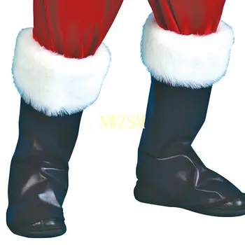 Cosplay kostume Mærke 5PCS Santa Claus Kostume til Mænd, Kvinder Passer til julefrokost Outfit Lyst til Xmas Kjole 3