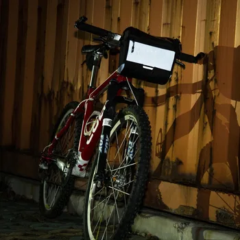 Cykel kurv cykel taske top tube taske mtb accesorios tasker hoved styret af skiudstyr vand tilfælde cykeltasker stråle rør hydrering 2