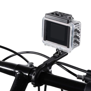 Cykel, Motorcykel Cykel Aluminium, Styr Bar Mount Holder Adapter til GoPro Hero 9 8 7 6 5 4 Yi 4K Sjcam Eken Go Pro Tilbehør 10219