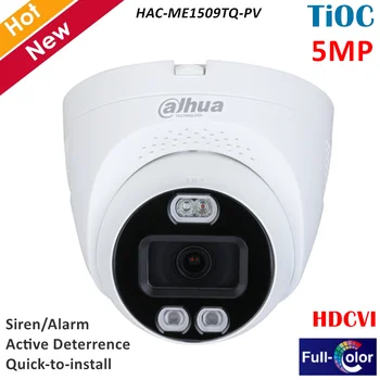 Dahua 5MP HDCVI Kamera Fuld farve Aktive Afskrækkelse Øjeæblet Kamera 40m Belysning Afstand med Varm Supplerende lys CCTV 28913