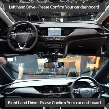 Dashboard Dækker Beskyttende pude til Opel Insignia B 2017 2018 2019 Bil Tilbehør Dash Board Parasol Tæppe Vauxhall Holden MK2 12164