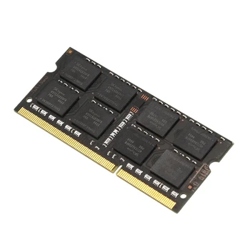DDR3L 8GB 1600MHz PC3L-12800S RAM-Hukommelse SODIMM Lav Spænding 1.35 V 204-PIN til Bærbar computer Bærbar computer(Sort)