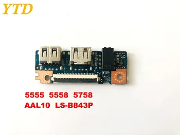 Den oprindelige DELL 5555 5558 5758 USB-board lydkort AAL10 LS-B843P testet gode gratis fragt 1