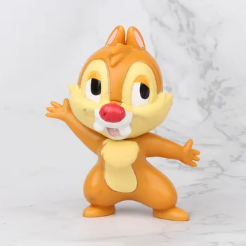 Disney Action Figur Model Anime Tal Donald Fauntleroy Duck,Chip og Dale Dukker Samling Dekoration Legetøj Børn Gaver 3