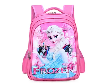 Disney Børns Elsa Rygsæk Reduceret Vandtæt Schoolbags frosne Prinsesse piger bookbags Tegnefilm Taske 2