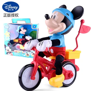 Disney Tegnefilm med Mickey ridning cykel legetøj musik el-cykel Handling Toy toy Tal 2