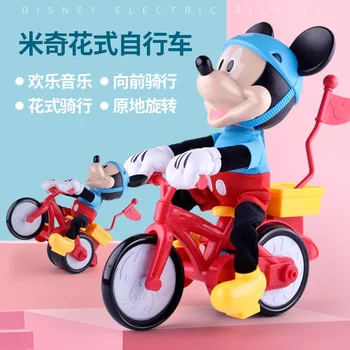 Disney Tegnefilm med Mickey ridning cykel legetøj musik el-cykel Handling Toy toy Tal 3